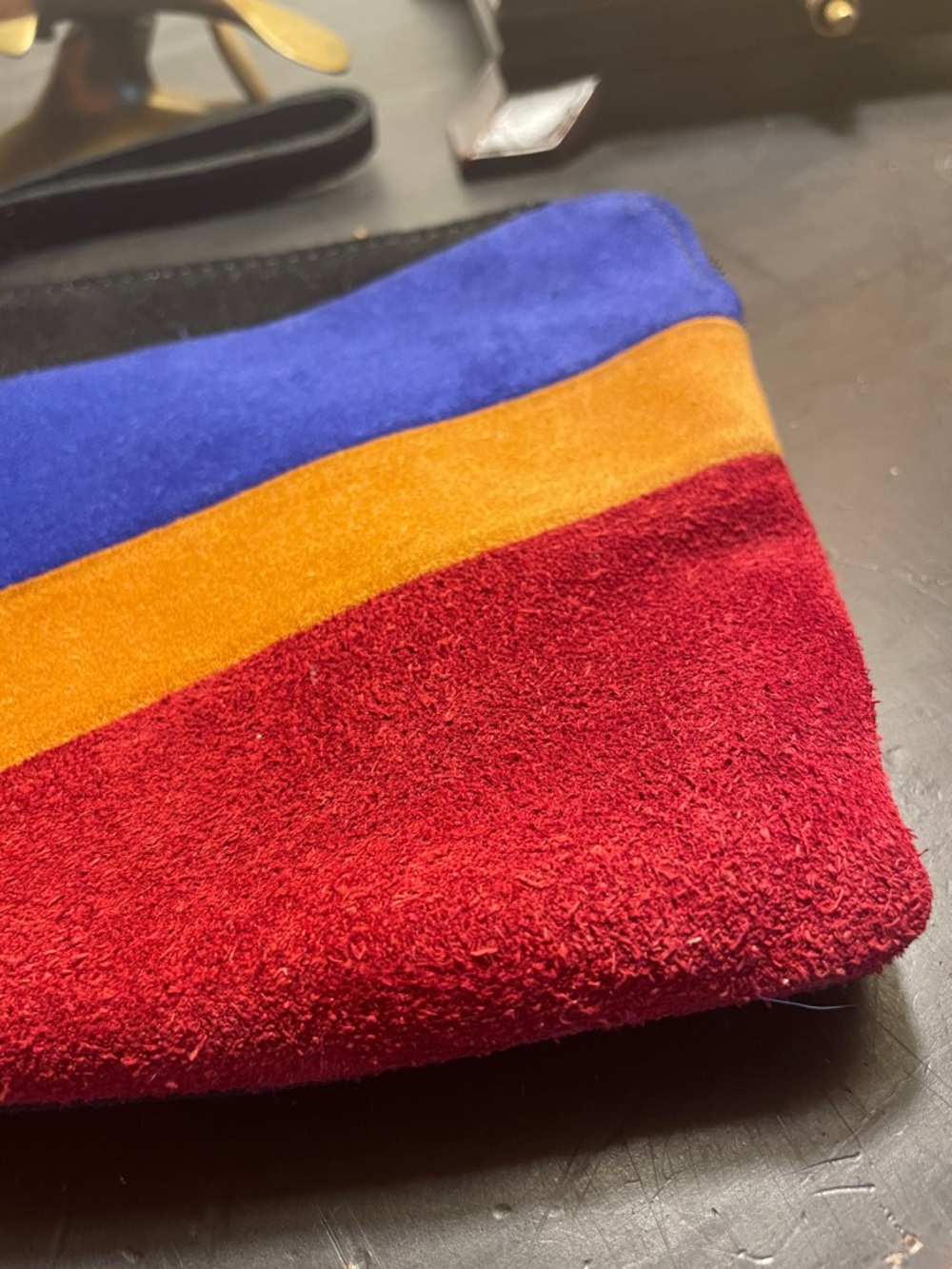 Patricia Nash Suede Wristlet - Picture 5 of 15